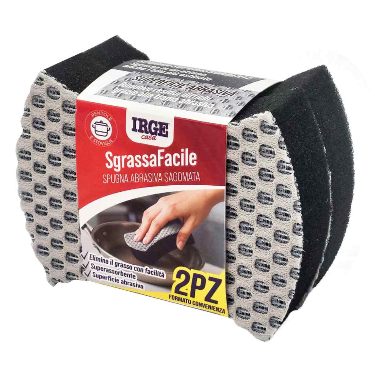 Spugna Sgrassafacile Sagomata 2pz