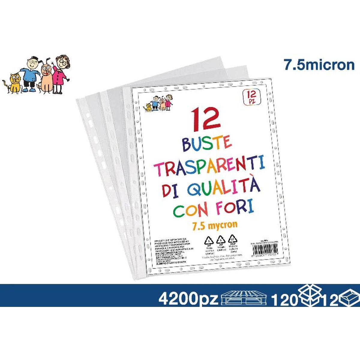 Buste Trasparenti 12 pz
