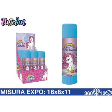 Colla Stick 25 gr. 12 pz Unicorno