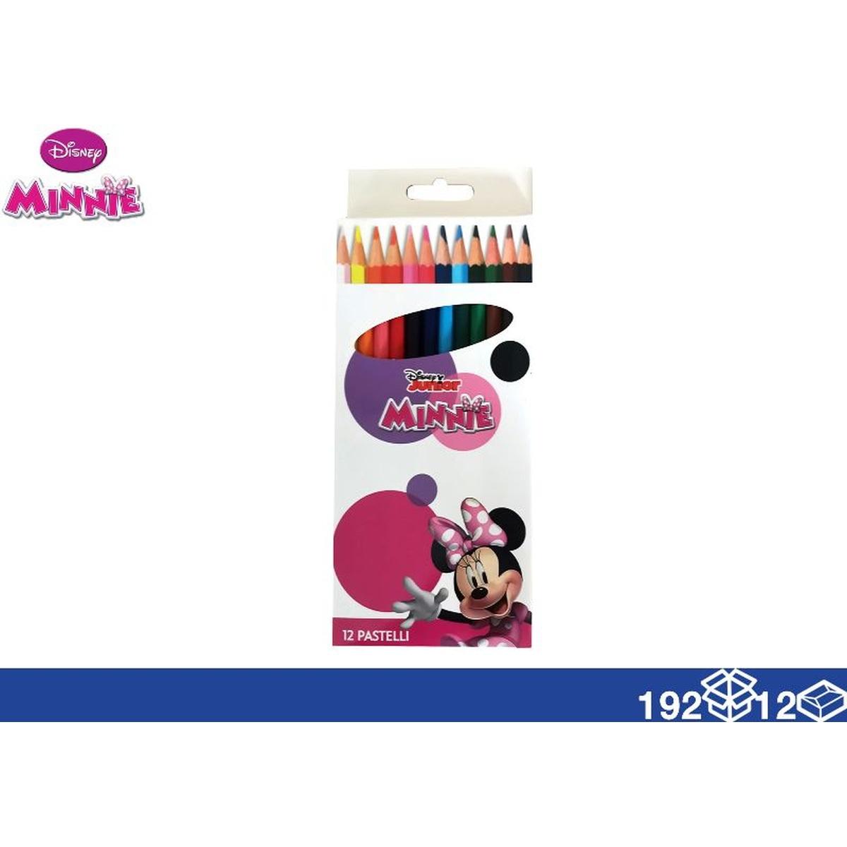 Colori a matita 12 pz Minnie