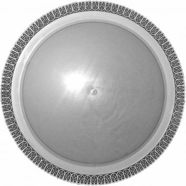 Vassoio Trinato 28 cm argento