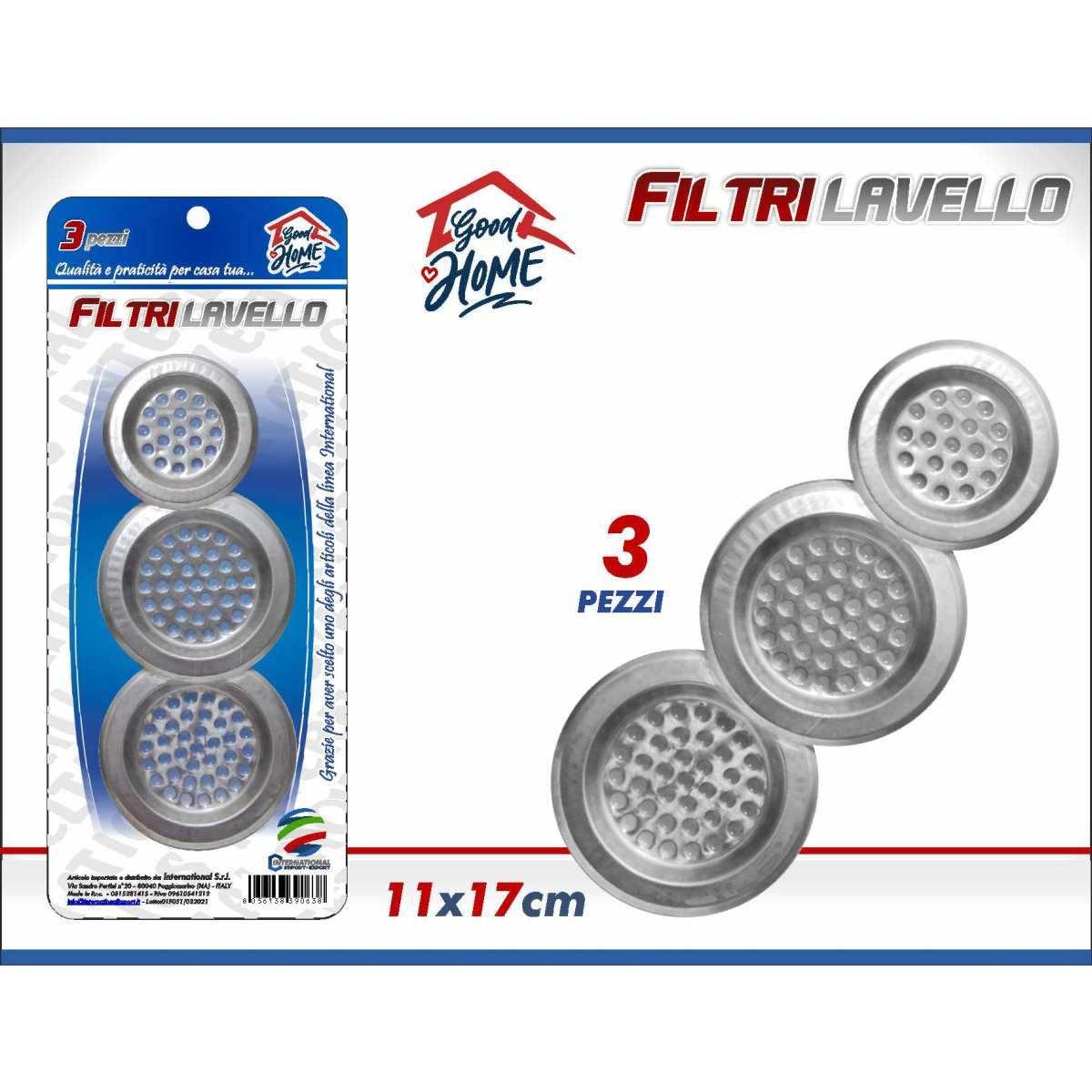 Filtro Lavello 3pz