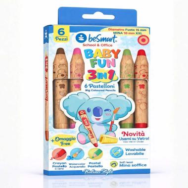 Box 6 Pastelloni baby fun 3in1 Be Smart