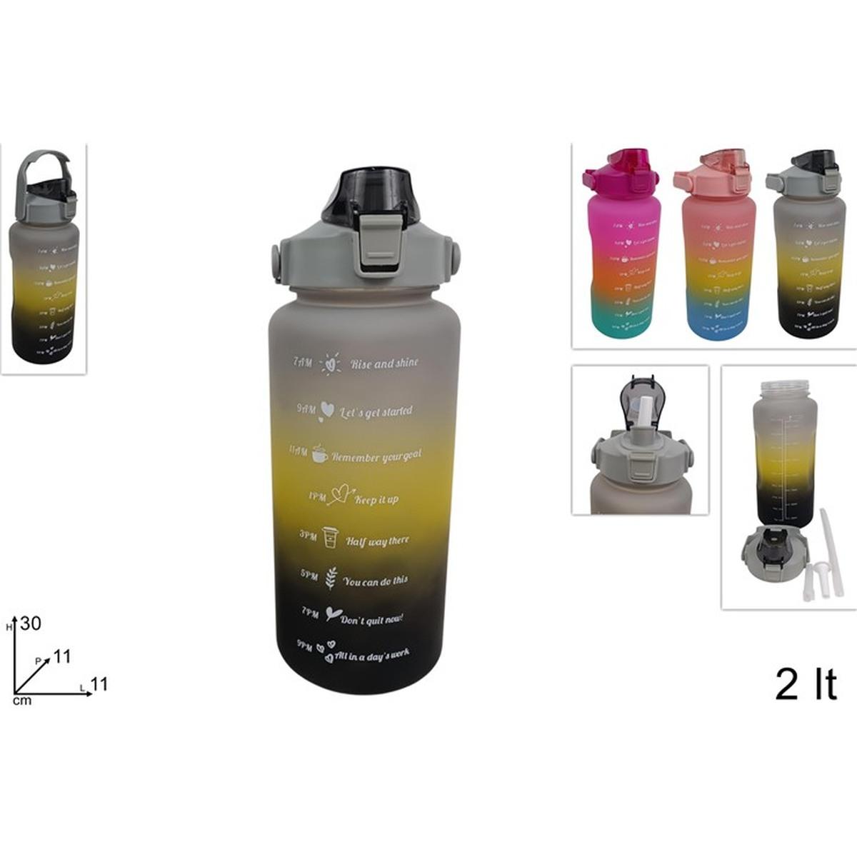 Borraccia multicolor 2Lt 4col